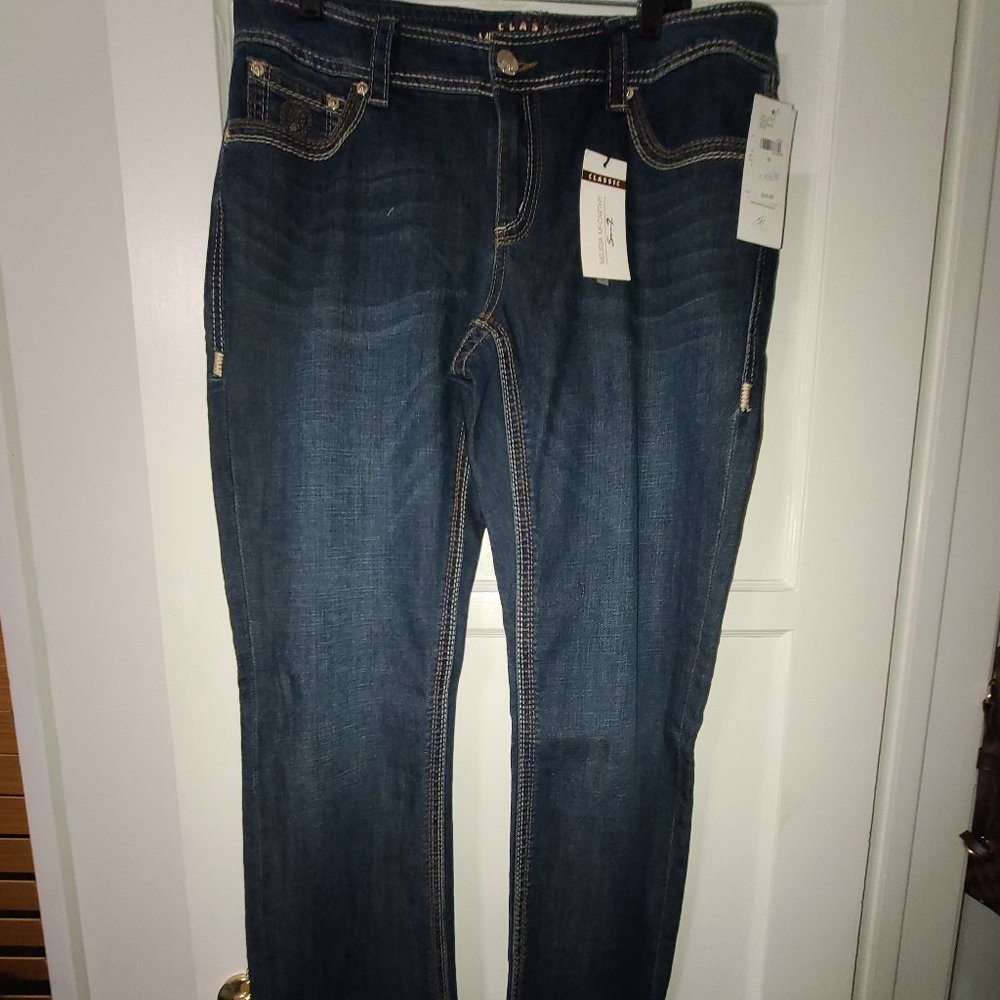 Melissa McCarthy Straight Leg Jeans